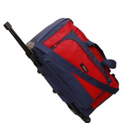 Bleu Red Solid Duffle Bag