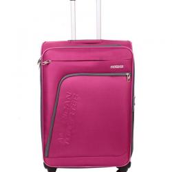 American Tourister Pink L Check-in Soft Luggage