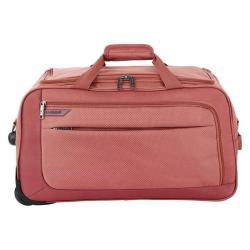 Safari Pink Solid Duffle Bag