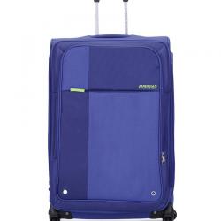 American Tourister Large, Above 70 Cm - 4 Wheel Soft Blue Hugo Luggage Trolley
