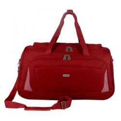 Timus Red Solid Duffle Bag