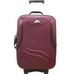 United Trolley Bag Maroon Star With Expandable Space,water Resistant Features,size 20 Inch,goodquality Trolley&handle,safety Lock