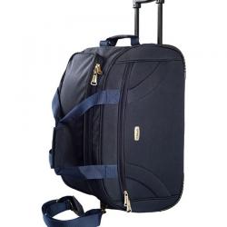 Timus Samprass 55 Blue Wheel Duffle Luggage Trolley Bag