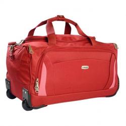Timus Morocco 55 Red Wheel Duffle Luggage Trolley Bag