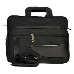 Parco Black Synthetic Office Bag