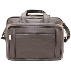 Oswal Brown Synthetic Office Laptop Bag