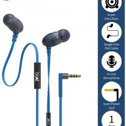 BoAt BassHeads 200 In Ear Wired With Mic Earphones Blue