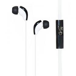 Vin Hip-hop 888 In Ear Wired Earphones With Mic White