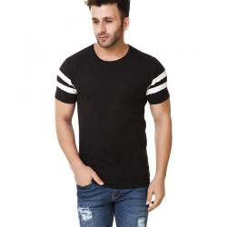 Fabstone Collection Black Round T-Shirt