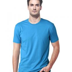 Gallop Blue Cotton T-shirt