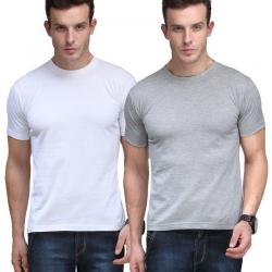 Scott International Grey Round T-Shirt Pack Of 2