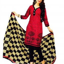 Miraan Cotton Dress Material / Chudidar Suit For Women