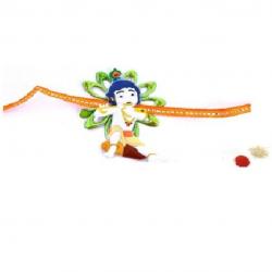 Indigo Creatives Bal Krishna Kanhaiya Designer Kids Child Boy Design Kids Rakhi