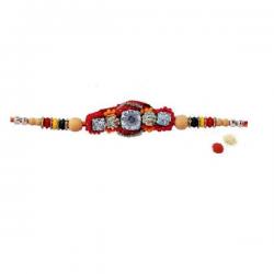 Indigo Creatives American Diamond Design Designer Rakhi
