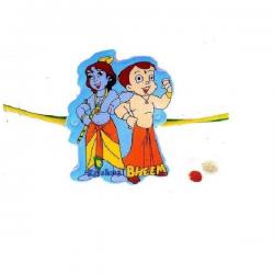 Indigo Creatives Krishna Bheem Kids Rakhi Design Kids Rakhi