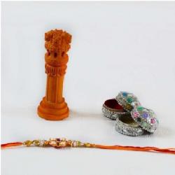 ECraftIndia Design Thread Rakhi