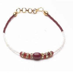 RST Thread Of Astonishment Circle Design Bracelet Rakhi