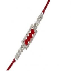 Bharatcraft Floral Design Bracelet Rakhi