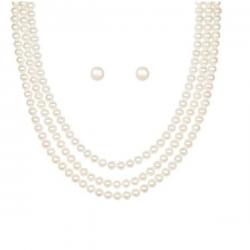 Classique Designer Jewellery Mother Of Pearl Jewel Set