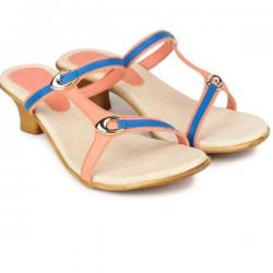 Shezone Women Pink Heels, Pink