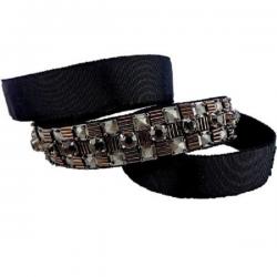 Demigods Girls, Women Formal, Evening Black Fabric Belt