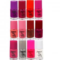 Fashion Bar Neon Nail Polish Combo 08 60 Ml Multicolor