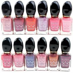 Foolzy Set Of 12 Nail Polish 84 Ml Multicolor