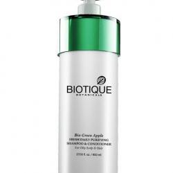 Bio Green Apple Fresh Daily Purifying Shampoo And Conditioner, 800ml