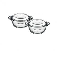 Pasabahce Pack Of 2 Casserole Set
