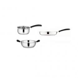 Tallboy The Mini Kitchen Combo 4Seasons Set Of 3 Cookware Set