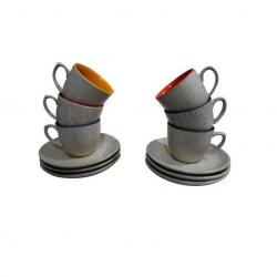 Henry Club Multi Color Cup Saucer H726