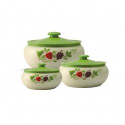Milton Orion Gift Set Pack Of 3 Casserole Set