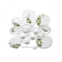 NAVKAR-CP Pack Of 32 Dinner Set
