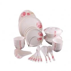 Hi Luxe Lotus Pack Of 44 Dinner Set