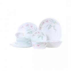 Corelle Asia Lillyville Pack Of 21 Dinner Set