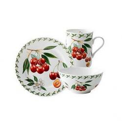 Maxwell Willam Cherry Breakfast Pack Of 3 Dinner Set