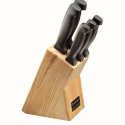 Prestige Knife Set With Wooden Block 6 Piece