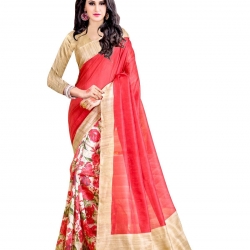 Trendz Womens Cotton Silk Saree
