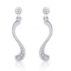 Oviya Go Glam Crystal Alloy, Brass Dangle Earring,Oviya Go Glam Crystal Alloy, Brass Dangle Earring