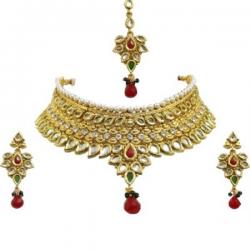 Chetan Arts Jewellery Brass Jewel Set
