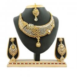 Vatsalya Creation Alloy Jewel Set Gold