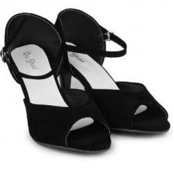 Do Bhai Women Black Heels, Black