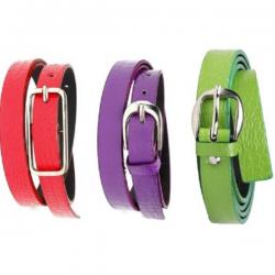 SRS Women Casual Multicolor Artificial Leather Belt