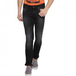 Wrangler Regular Fit Mens Black Jeans