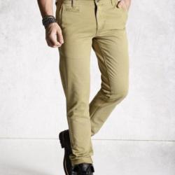 Roadster Slim Fit Mens Brown Trousers