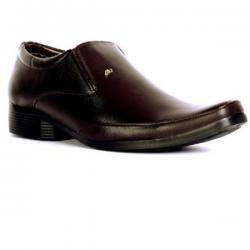 Sam Stefy Brown Formal Slip On Shoes