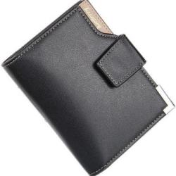 BAELLERRY Men, Boys Black Artificial Leather Wallet