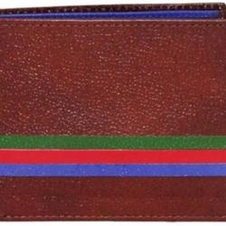 VERMELLO Men Formal Brown Genuine Leather Wallet