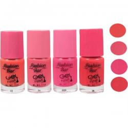 Fashion Bar Peach Parple Nail Polish Combo 20 ml