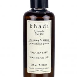 Khadi Henna Rosemarry and Henna Hair Oil,210ml